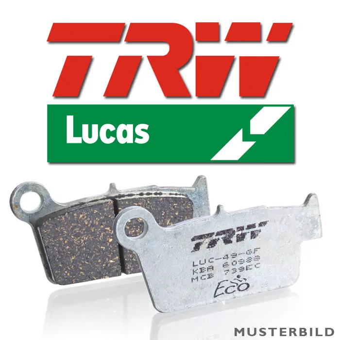 TRW LUCAS Bremsbelagsatz Sinter Scooter MCB685SRM