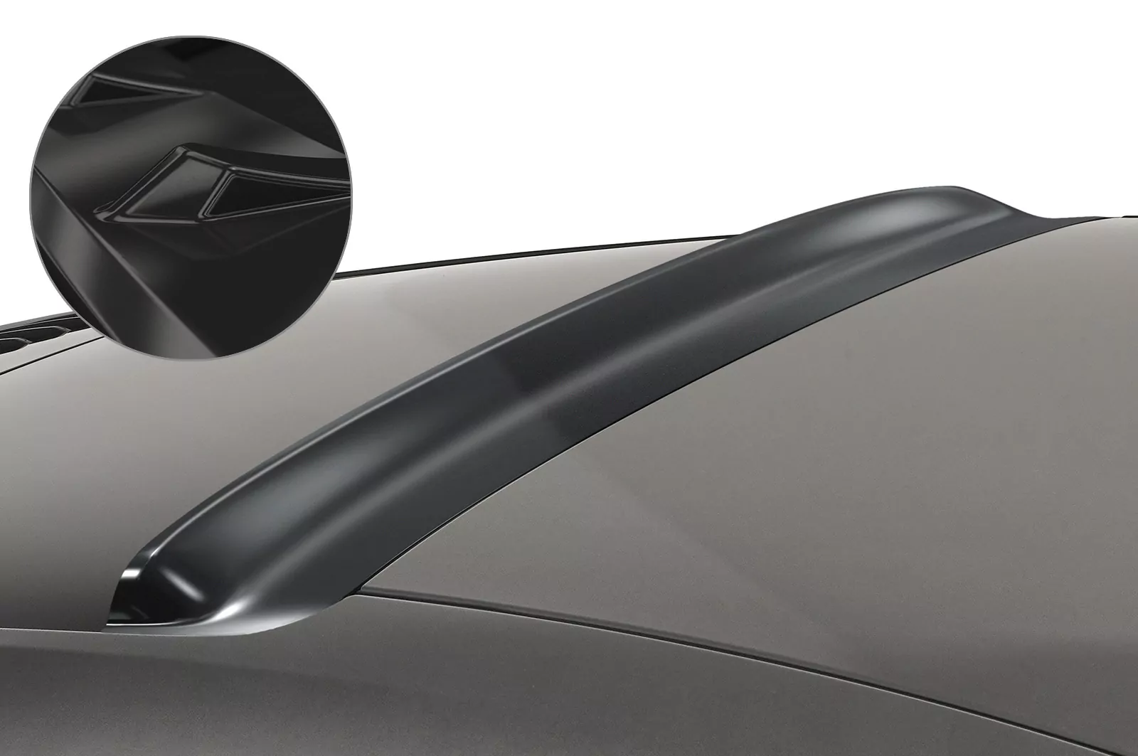 Heckscheibenblende für Porsche 911 / 992 Glossy (schwarz hochglanz)