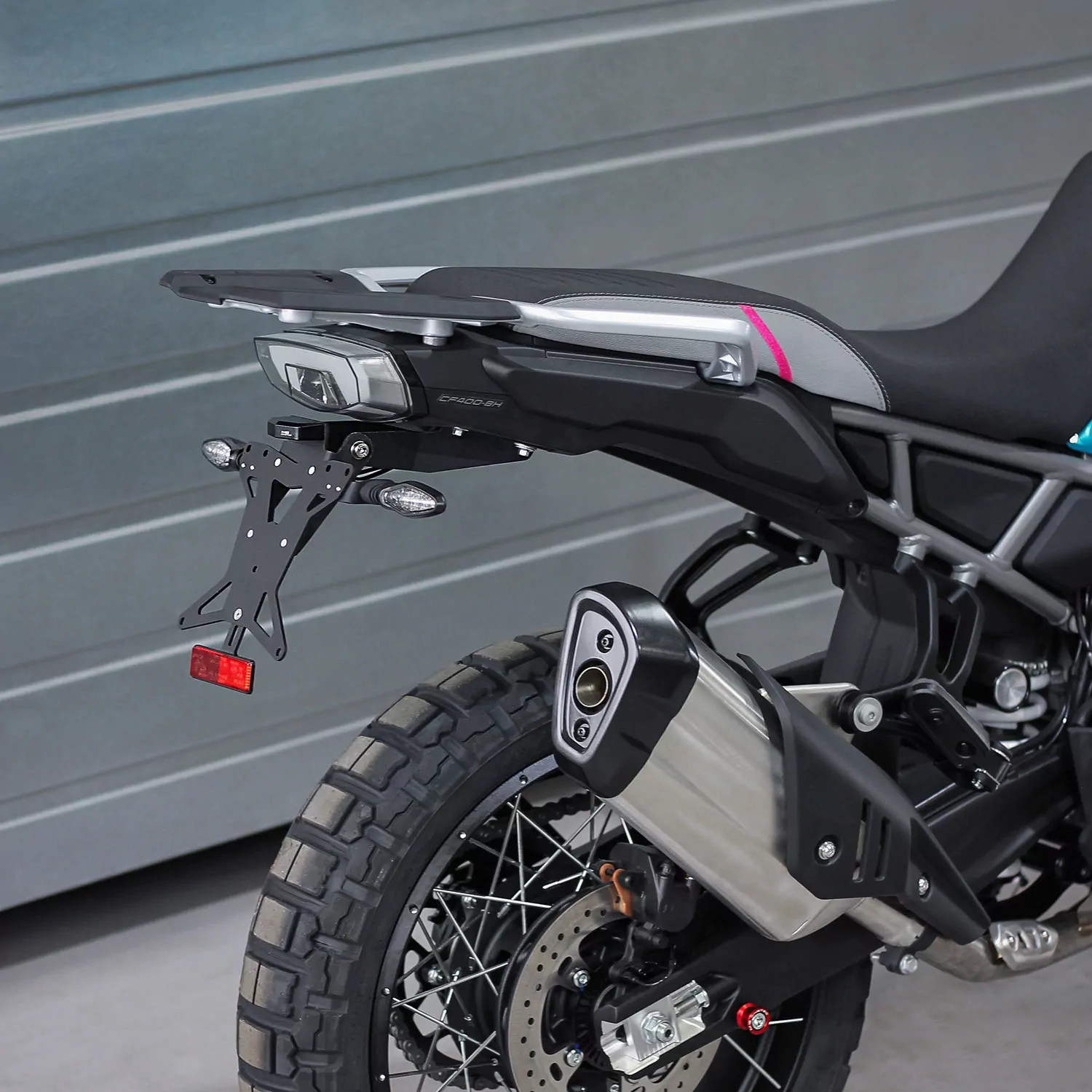 MG Biketec Kennzeichenhalter für CF MOTO 450 MT ab 2024