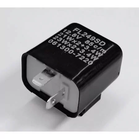- Kein Hersteller - Blinkrelais 2Pol 12V 21W schwarz