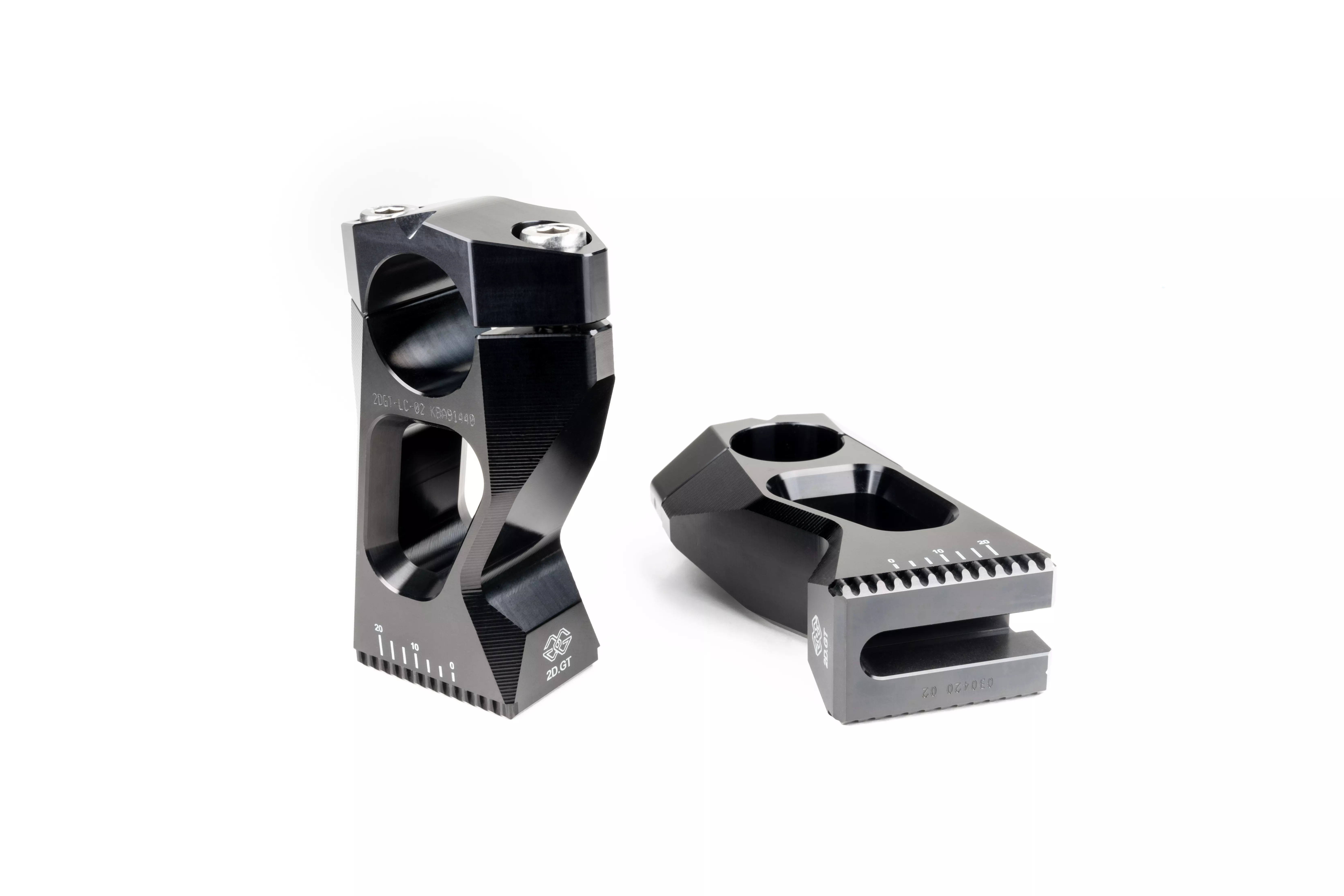 GILLES 2DGT verstellbare Lenkerböcke schwarz