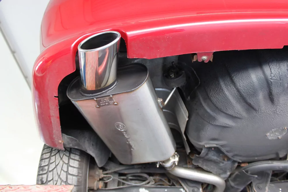 Peugeot 406 Limousine/ Coupe  Endschalldämpfer - 106x71 Typ 38