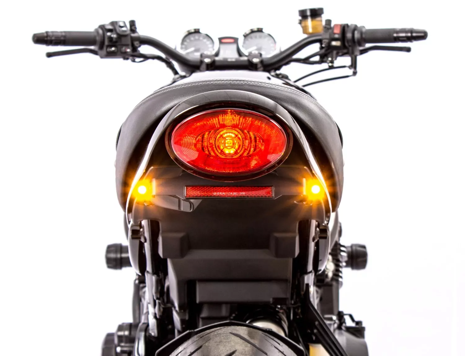 GILLES Kennzeichenhalter schwarz-silber