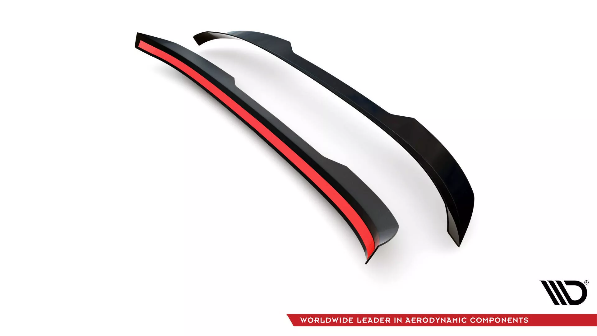 Spoiler CAP Für Renault Megane GT Mk3 Facelift Schwarz Hochglanz