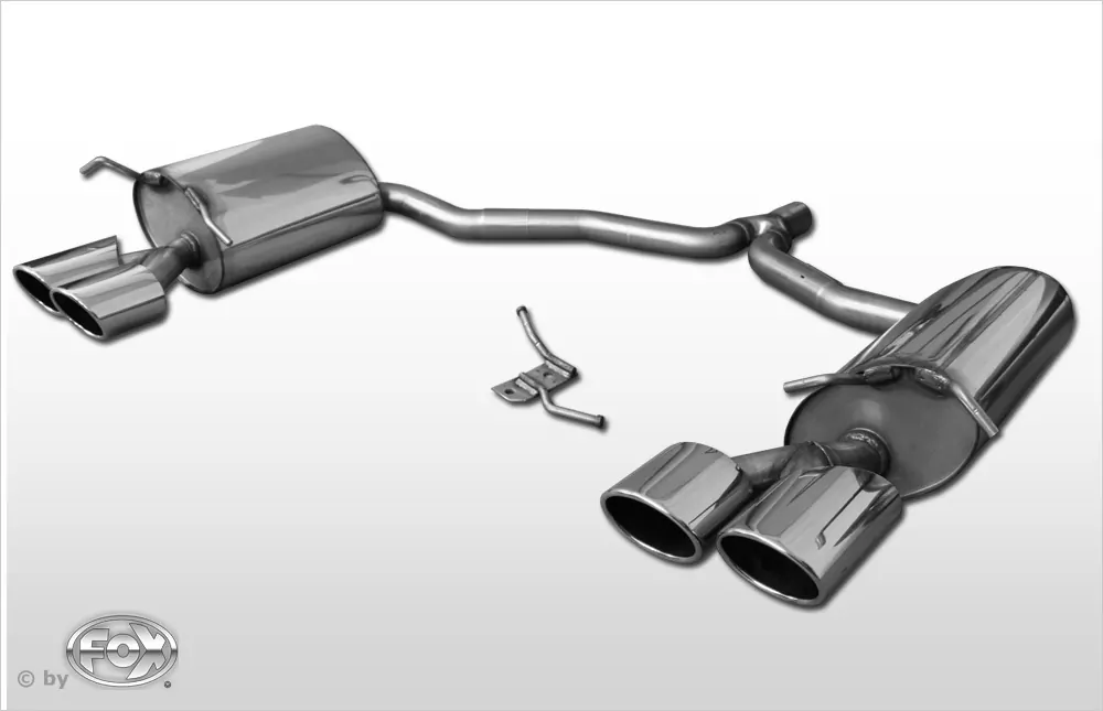 Mercedes E-Klasse Coupe C207 - 4 Zylinder  Endschalldämpfer rechts/links - 2x115x85 Typ 32 rechts/links