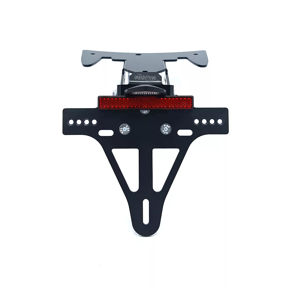 alpha Technik Kennzeichenhalter für Kawasaki ZZR1400; TYP ZXT40H; Modelljahr 2016-