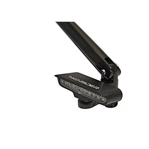 HIGHSIDER Pro Stripe LED Blinker Gehäuse Schwarz / Linse Klar (Paar), Vorn