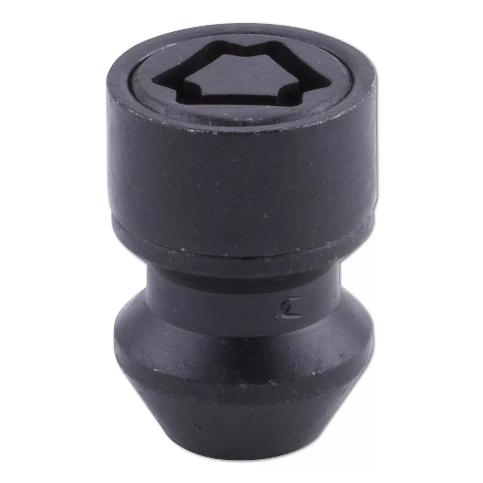 ST Radmutter Diebstahlsicherung M12x1,25 KE 60° geschlossen SW 19 schwarz (2 Muttern + Schlüssel) Alle Alle