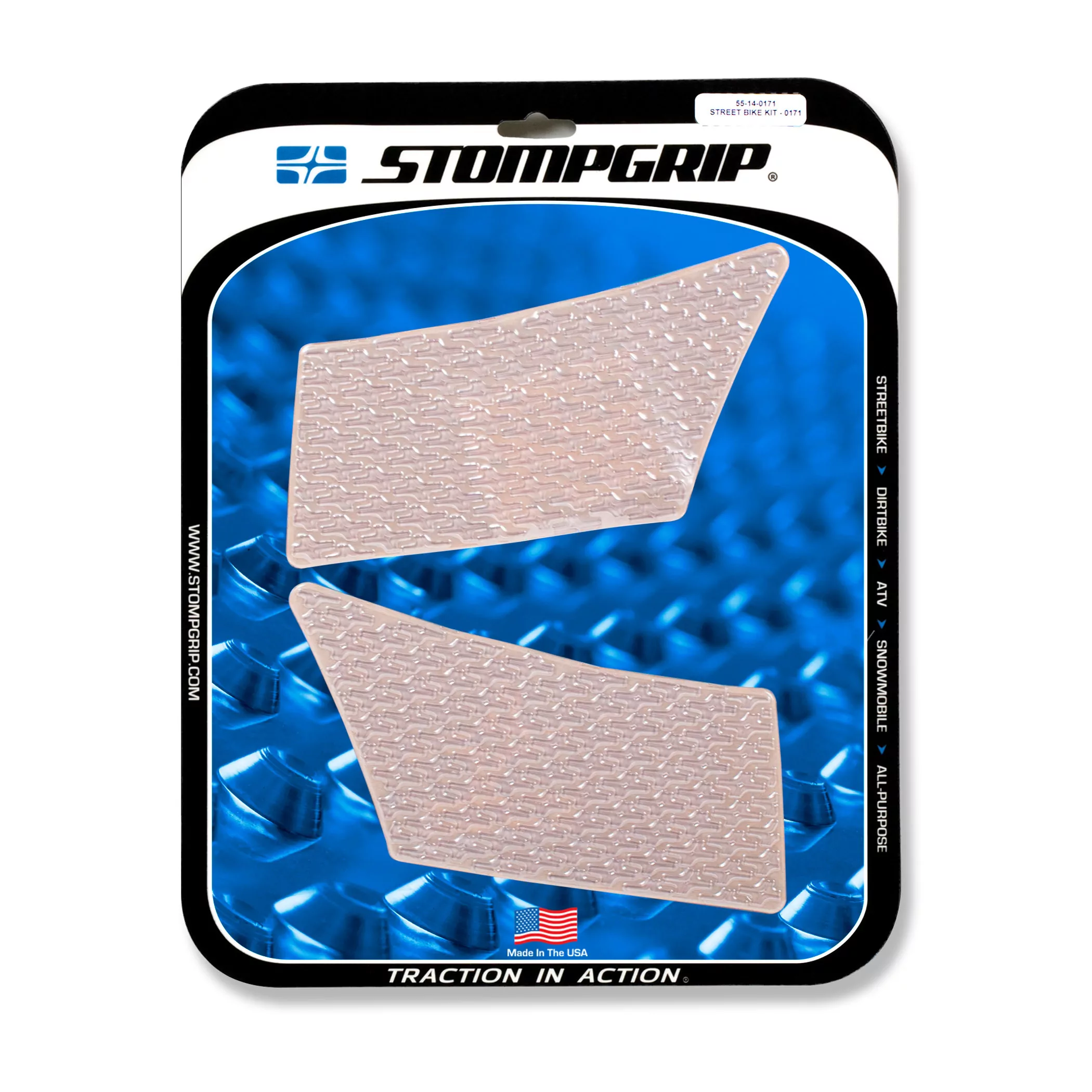 Stompgrip Traction Pad Icon für Zero DS / DSR 13-20 Klar