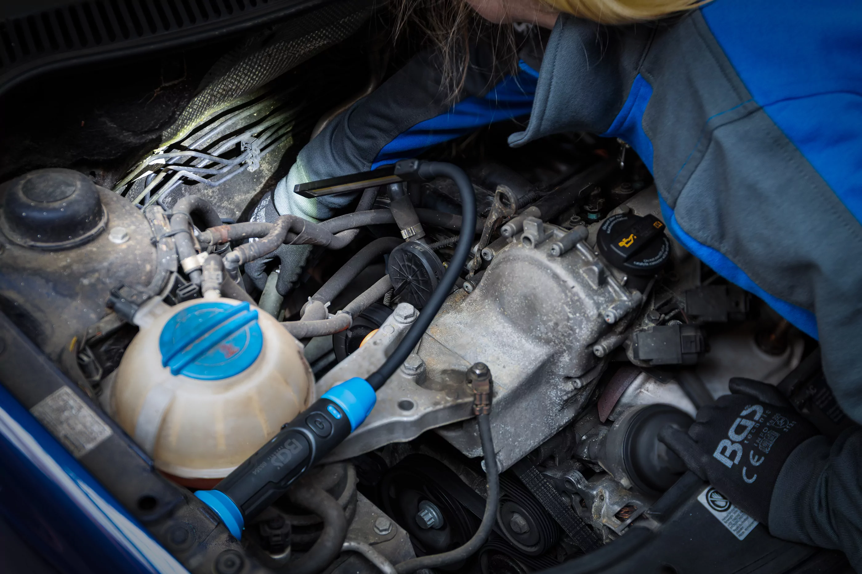 COB-LED Werkstatt-Inspektionsleuchte | mit Schwanenhals