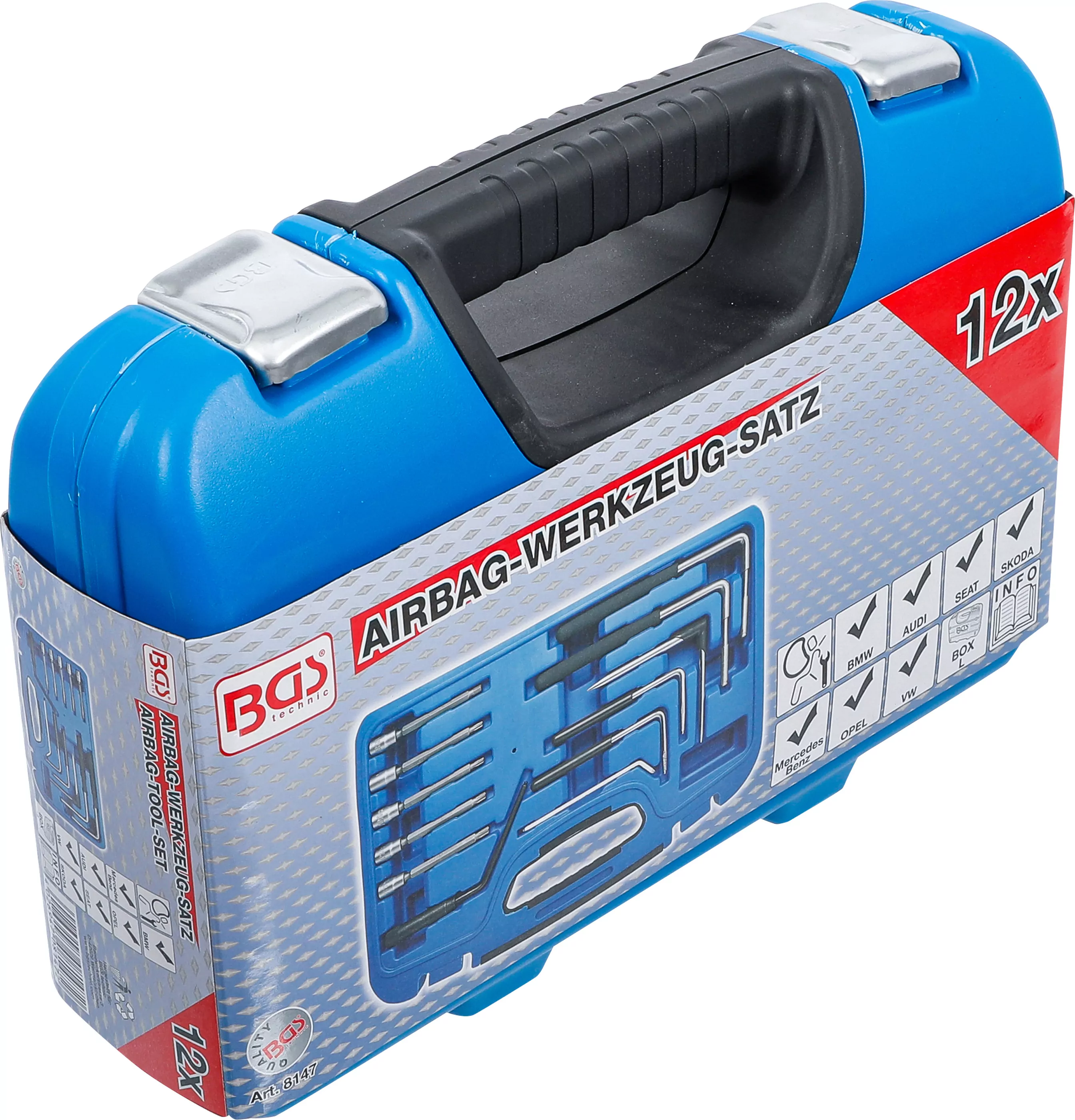 Airbag-Werkzeug-Satz | 12-tlg.