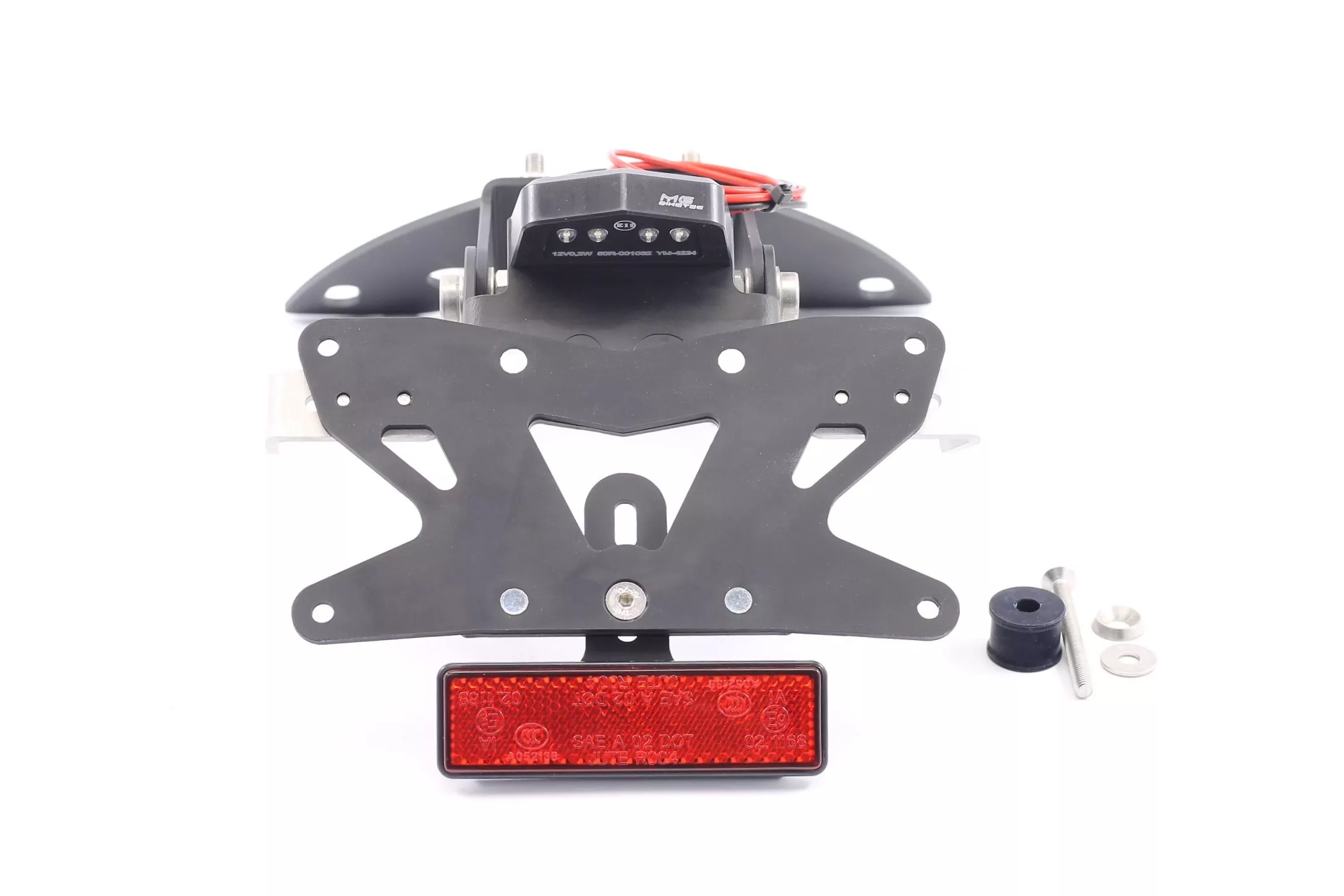 Kurzes Heck - Kennzeichenträger - Kennzeichenhalter für BMW S 1000 R ab 2014-2016