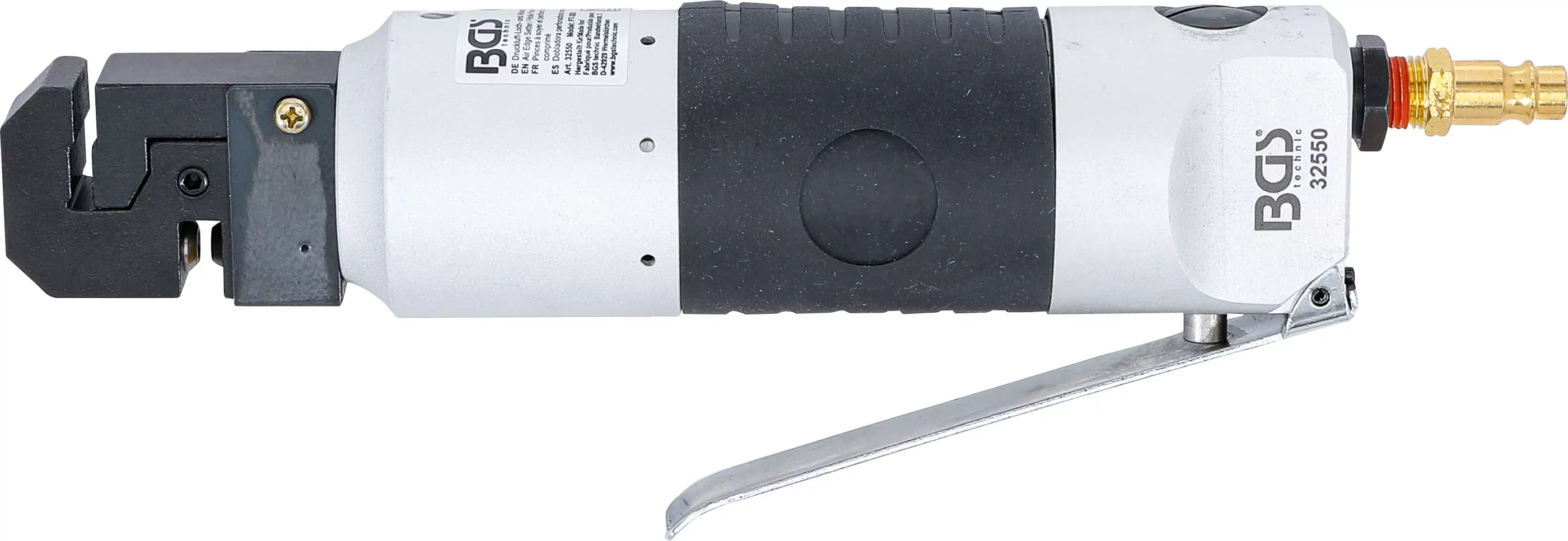 Druckluft-Loch- und Absetzzange