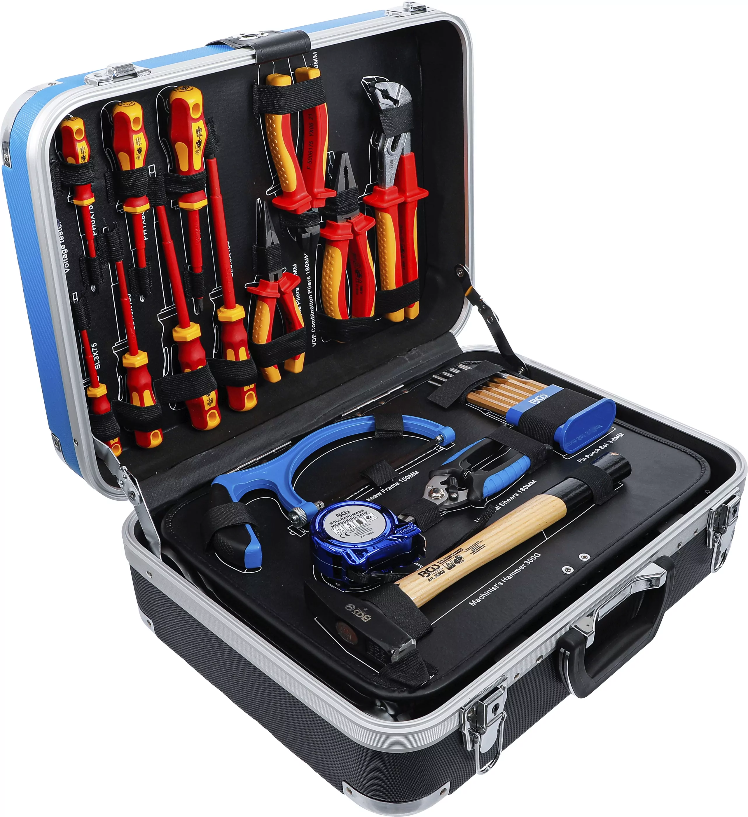 Kälte-/Klima-Werkzeugkoffer | 86-tlg.