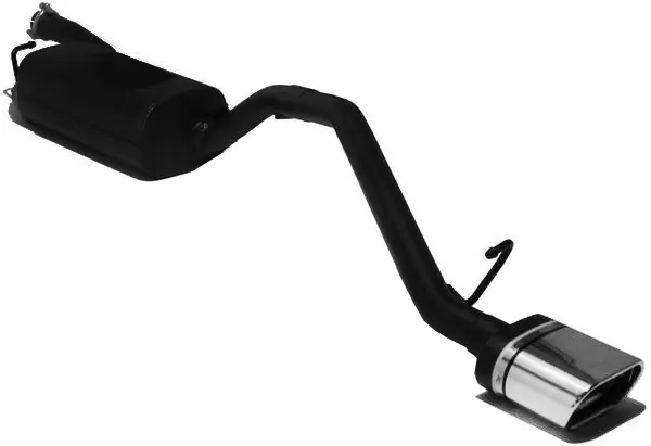 Ulter Sportauspuff für Ford Focus II 2005-2010 - 1 Endrohr Oval 145×75