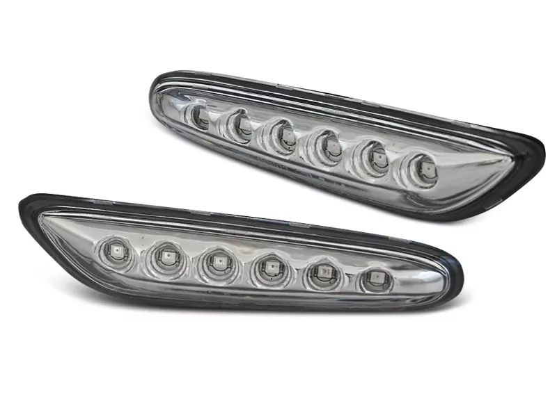 Side Direction Chrome Led Fits Bmw E46 09.01-03.05  