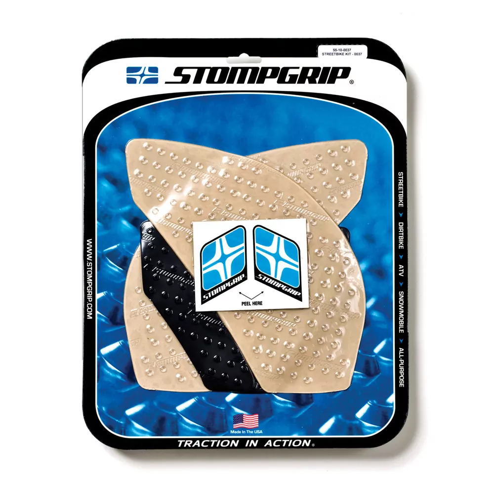 Stompgrip Traction Pad Volcano für Kawasaki Ninja ZX-6R 09-22 Hybrid