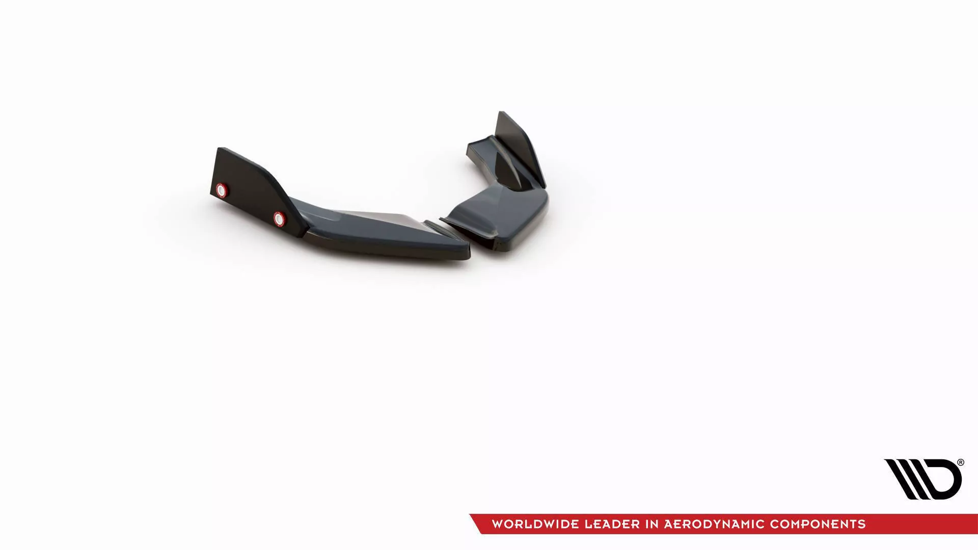 Heck Ansatz Flaps Diffusor V.2 +Flaps Für Volkswagen Golf GTI / GTE Mk8