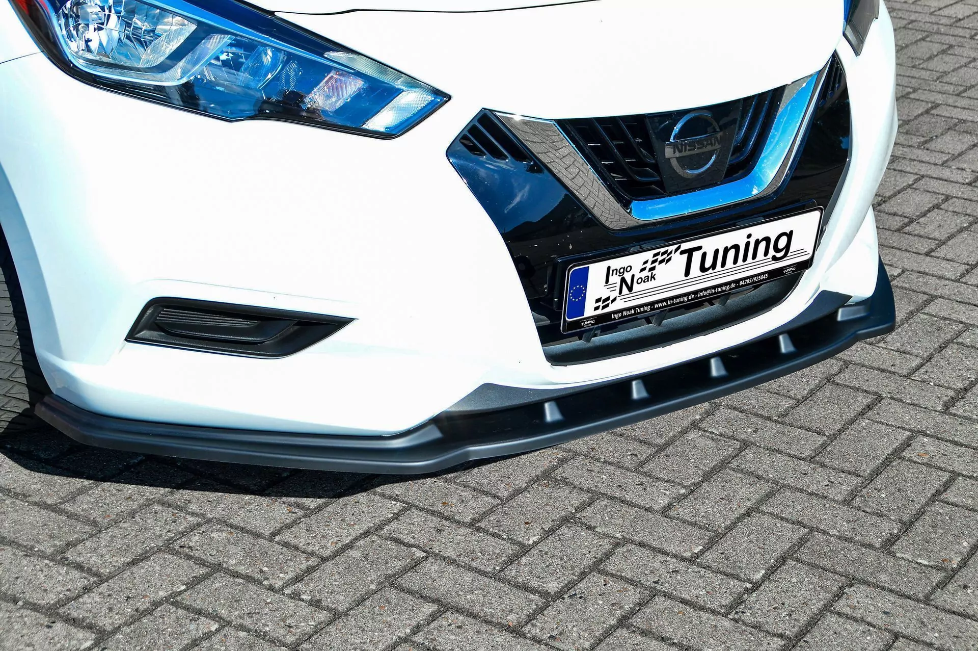 Frontspoilerlippe Cuplippe für Nissan Micra 5 K14