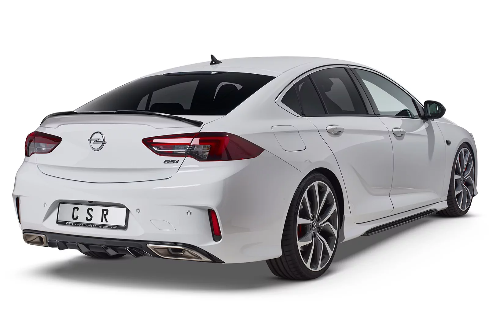 Seitenschweller für Opel Insignia B GSI / GS Line Plus SS477 Strukturiert (schwarz matt)