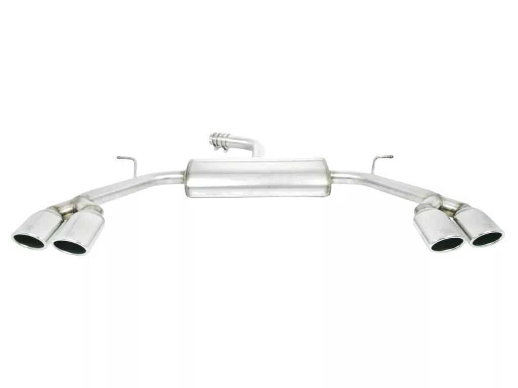 Ulter Sportauspuff für Audi A3 typ 8V  2013- 4 Duplex Endrohre oval 95×65