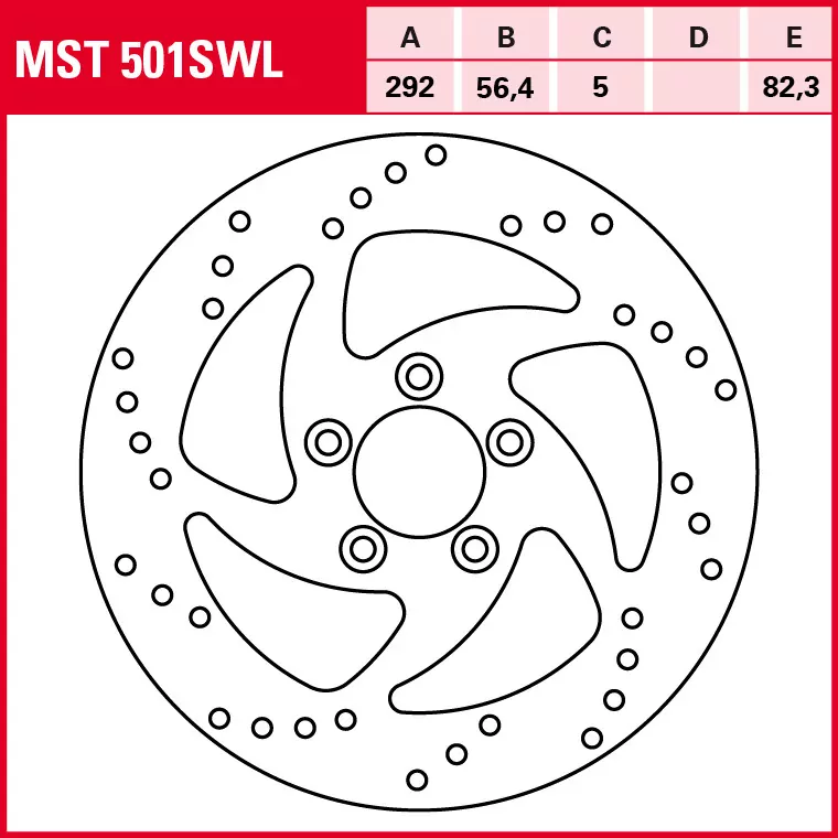 LUCAS BREMSSCHEIBE STARR