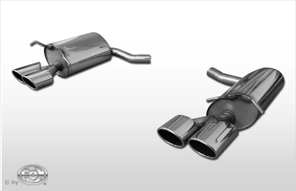 Mercedes E-Klasse Cabrio A207 - 6 Zylinder  Endschalldämpfer rechts/links - 2x115x85 Typ 32 rechts/links