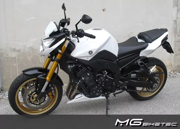 MG Biketec Sportfussrastenanlage / Rastenanlage / Fußrastenanlage mit ABE, gültig in D - A - CH für Yamaha FZ-1 ab 2006