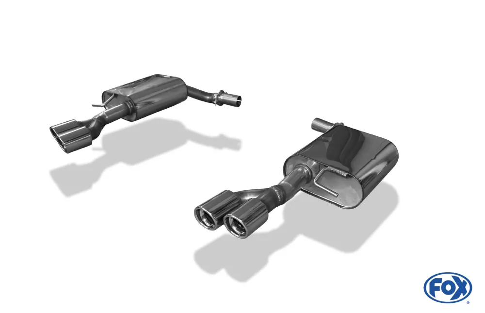 Audi A6 Typ 4F  Endschalldämpfer rechts/links - 2x76 Typ 17 rechts/links
