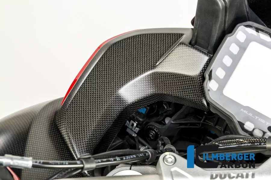 Ilmberger Carbon Abdeckung neben Cockpit links matt