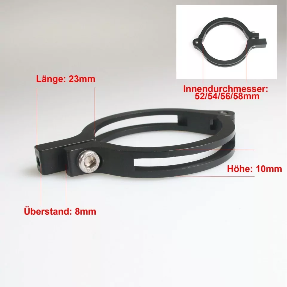 alpha Technik RM Sensorhalter Telemetrie klappbar 54 mm