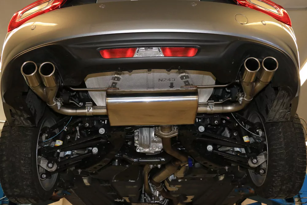 Fiat 124 Spider  Endschalldämpfer quer Ausgang rechts/links - 2x70 Typ 16 rechts/links