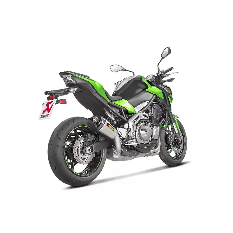 Akrapovic Slip-On Line (Titanium) Auspuff für Kawasaki Z900 2017-2021 Z900 (A2) 2018-2021