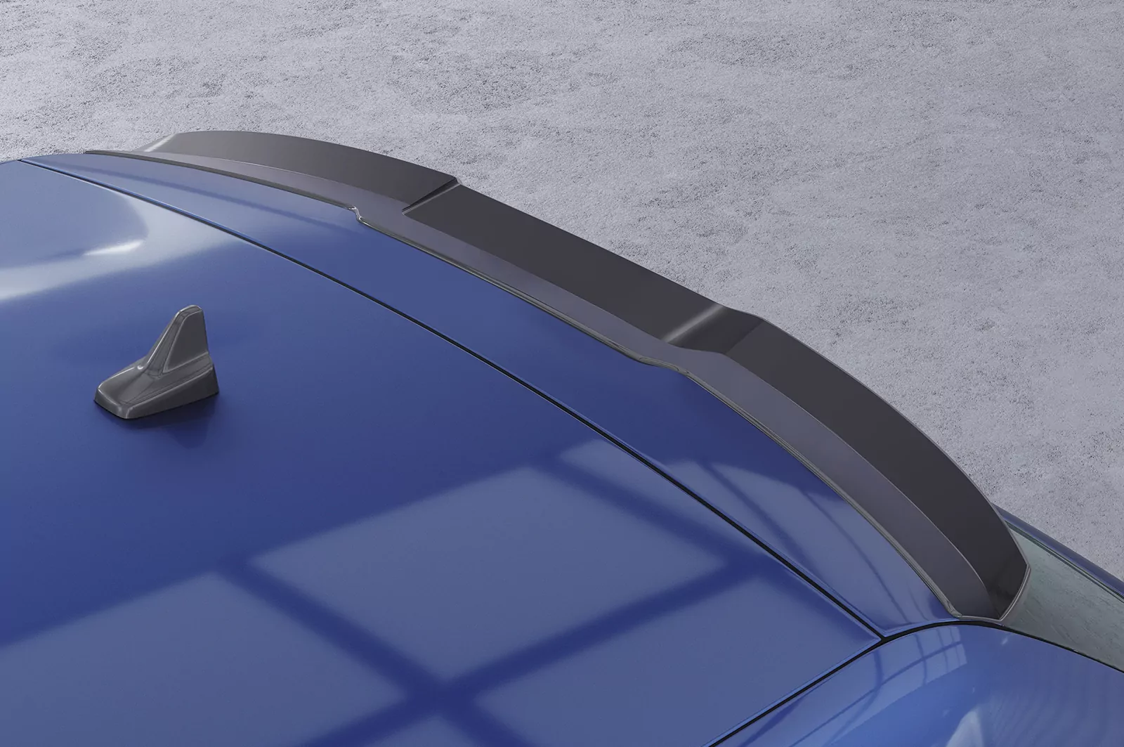 Heckflügel mit ABE für Audi A3 8PA HF696 Strukturiert (schwarz matt)