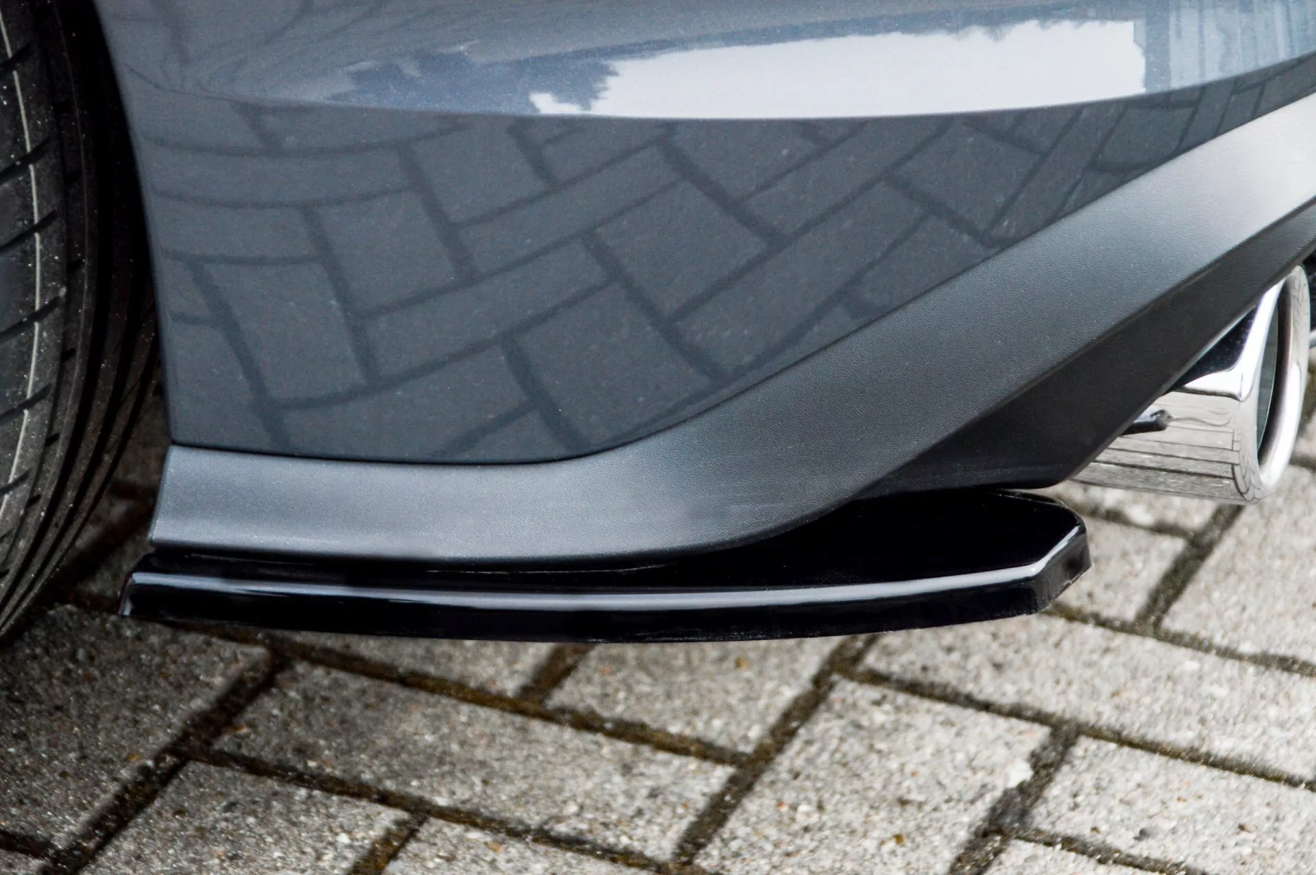 Heckansatz Seitenteile für Golf 8 GTI