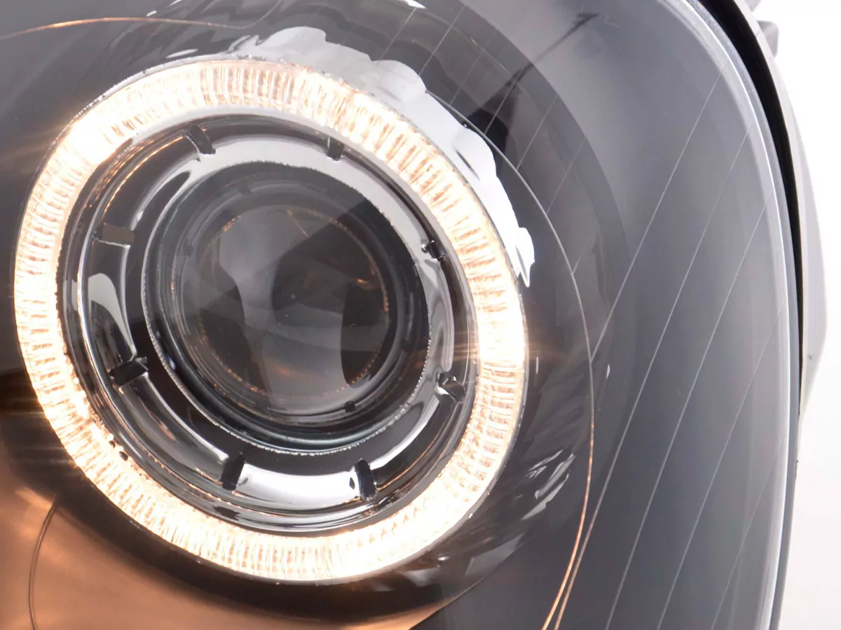 Scheinwerfer Set Angel Eyes VW Golf 5 Typ 1K Bj. 03-08 schwarz