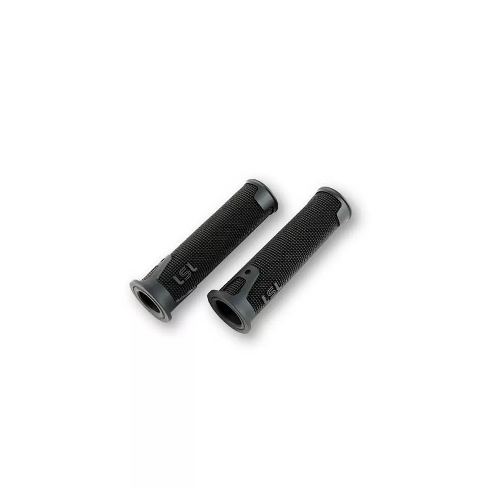 LSL ERGONIA handlebar grip rubber, 7/8 inch (22,2 mm), 125 mm, black
