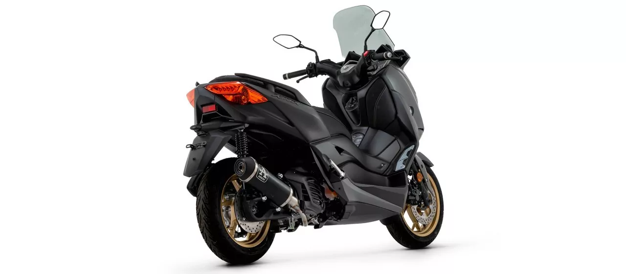 Arrow Komplettanlage URBAN Aluminium Schwarz YAMAHA X-MAX 125 21-22