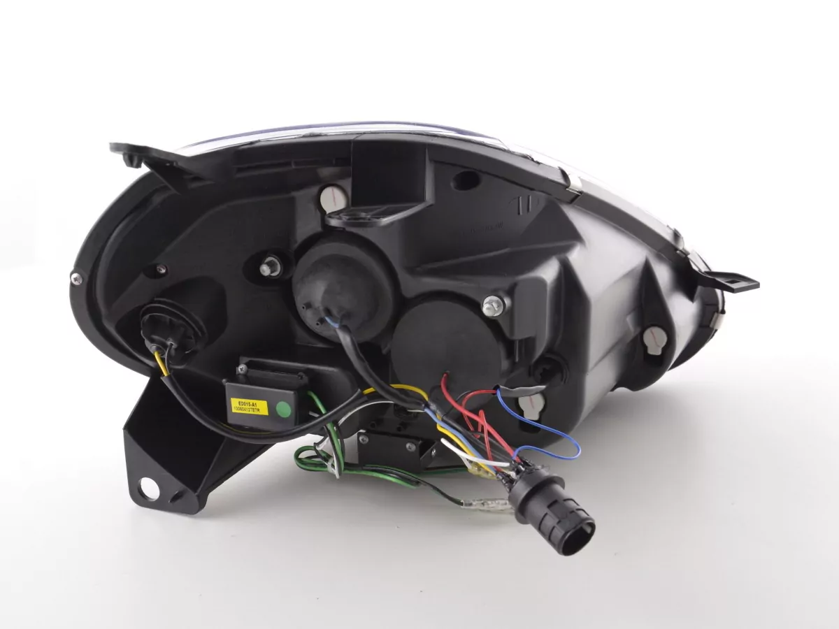 Scheinwerfer Set Daylight LED TFL-Optik Fiat Grande Punto Typ 199 Bj. 05-08 chrom