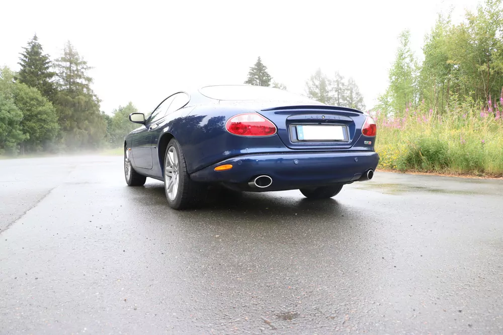 Jaguar XK8/ XKR Typ QEV/ QDV  Endschalldämpfer rechts/links Ø63,5 - 115x85 Typ 38 rechts/links