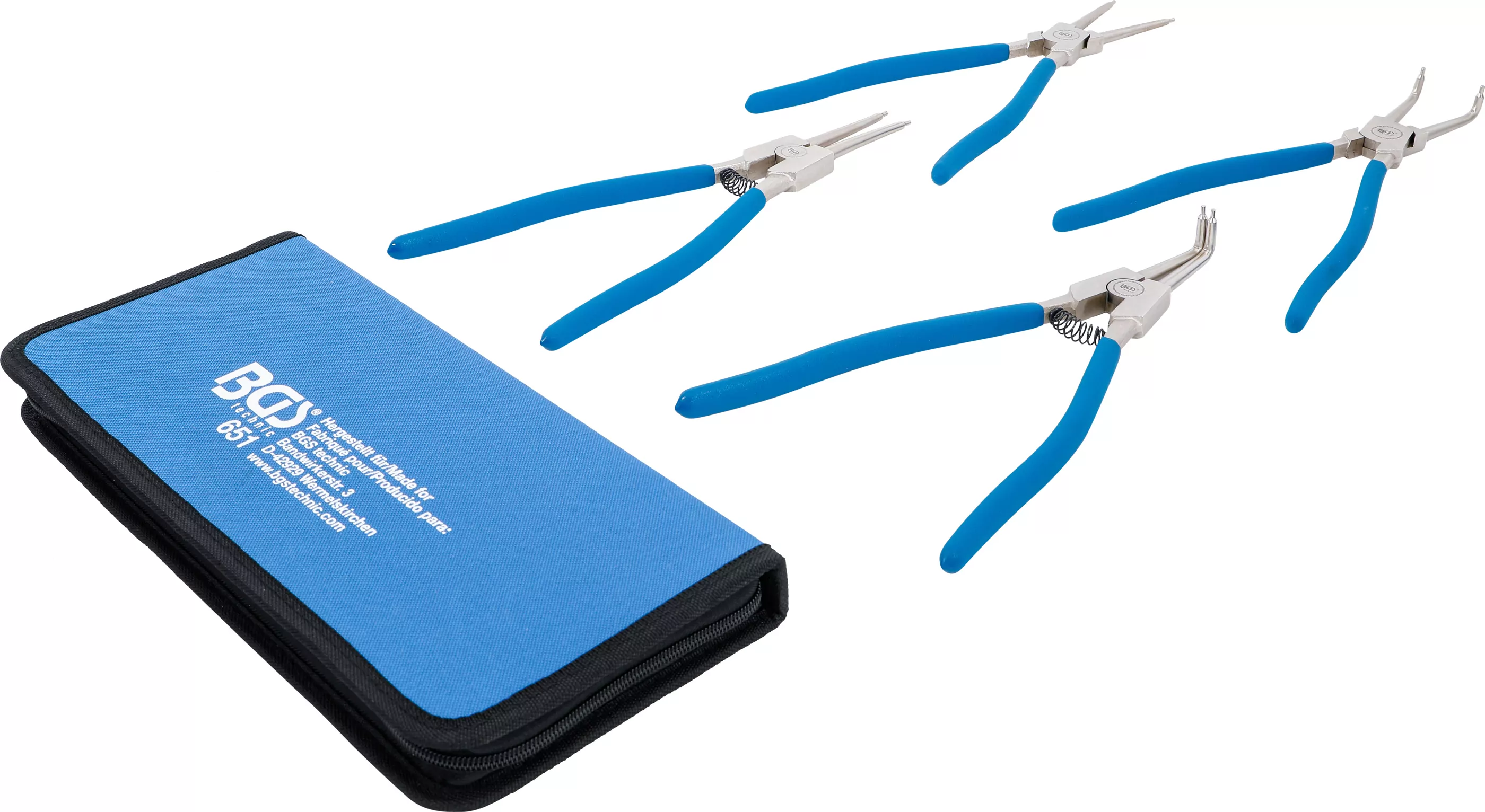 Sprengringzangen-Satz | 300 mm | 4-tlg.