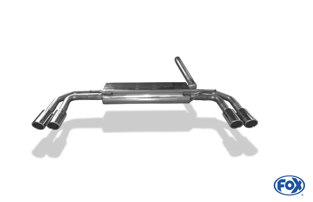 Mercedes Vito/ Viano - W639 (nicht Compact)  Endschalldämpfer quer Ausgang rechts/links - 2x88x74 Typ 32 rechts/links