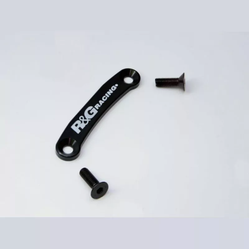 R&G Racing Auspuffhalter SET BLACK MV Agusta Superveloce 800 2020-