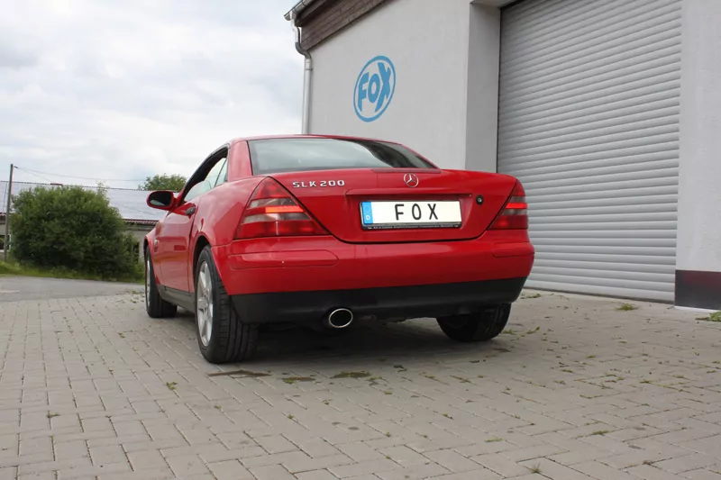 Mercedes SLK Typ 170  Halbanlage ab Kat - 115x85 Typ 32