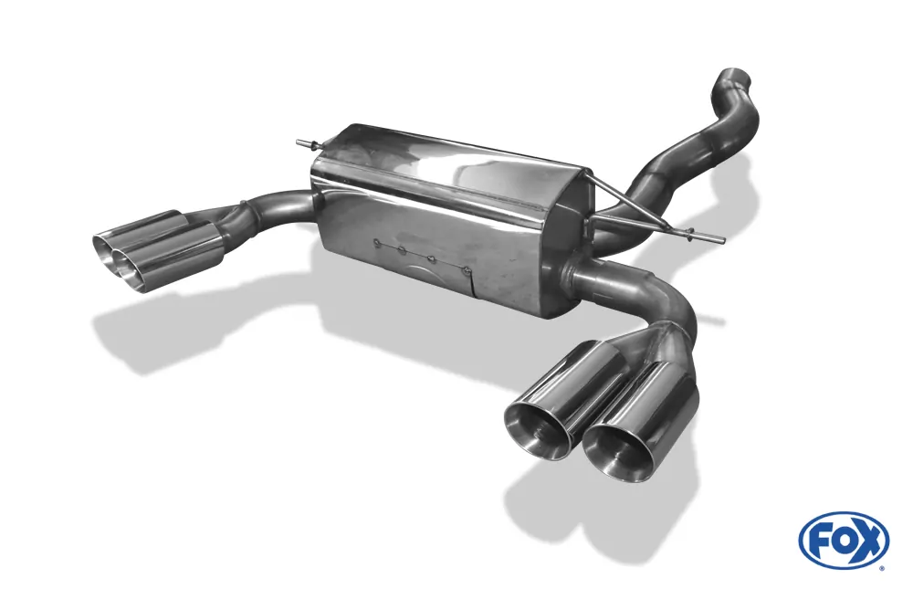 BMW F32/F33/F36 - 435i - M-Paket  Endschalldämpfer quer Ausgang rechts/links - 2x80 Typ 25 rechts/links
