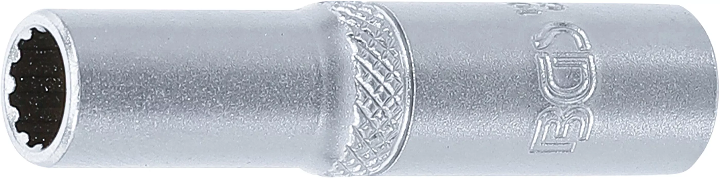 Steckschlüssel-Einsatz Gear Lock, tief | Antrieb Innenvierkant 6,3 mm (1/4") | SW 7 mm