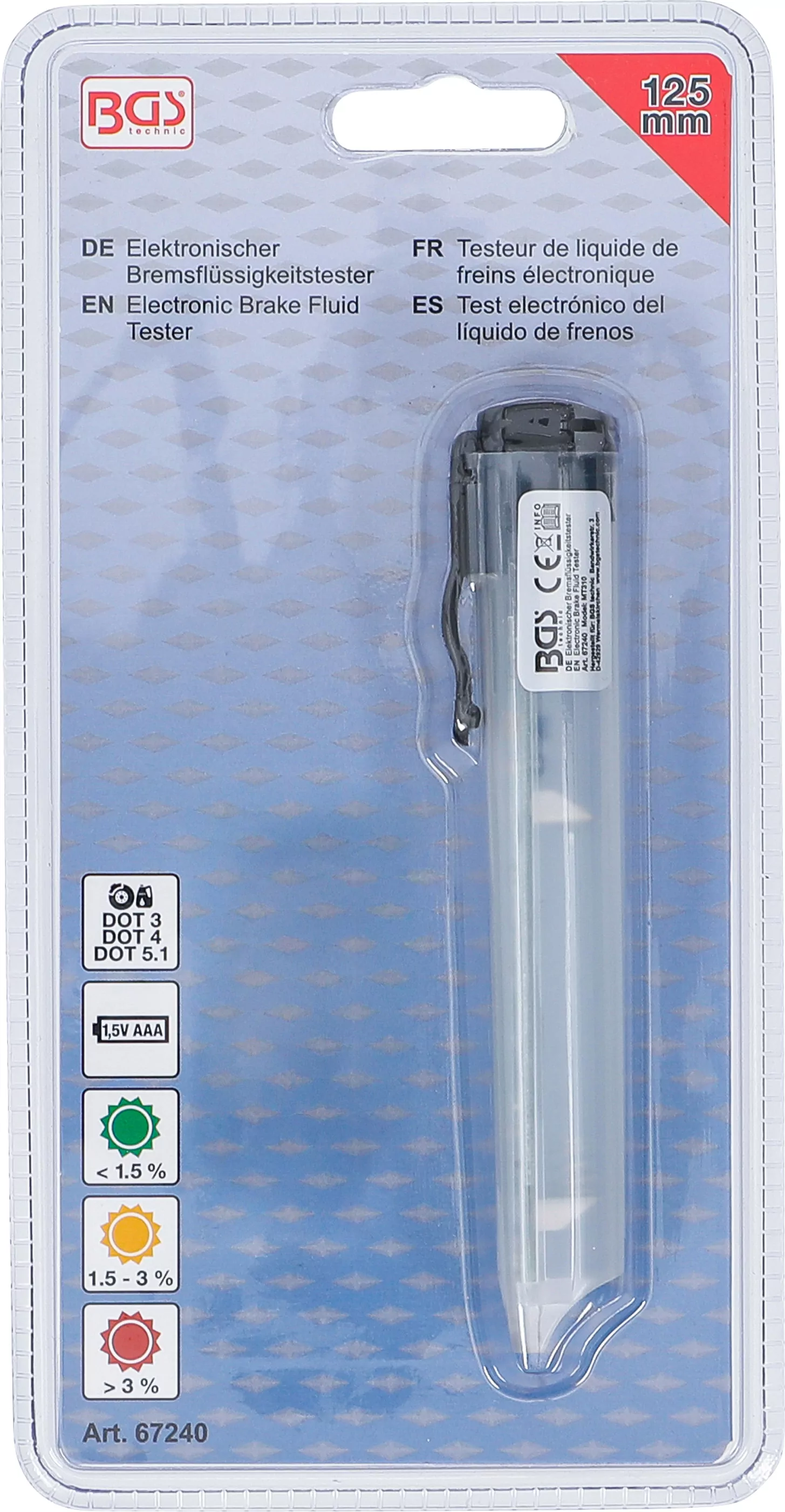 Elektronischer Bremsflüssigkeitstester