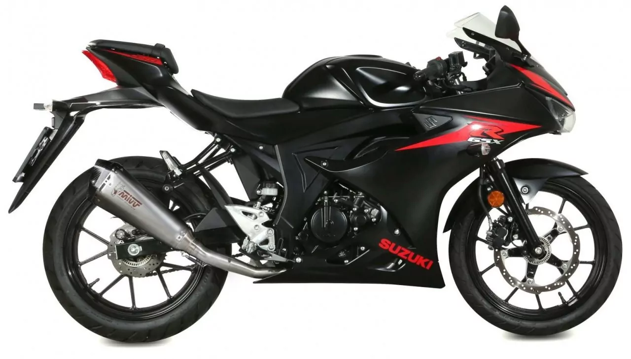 MIVV Delta Race Edelstahl SUZUKI GSX-R 125 2017 >