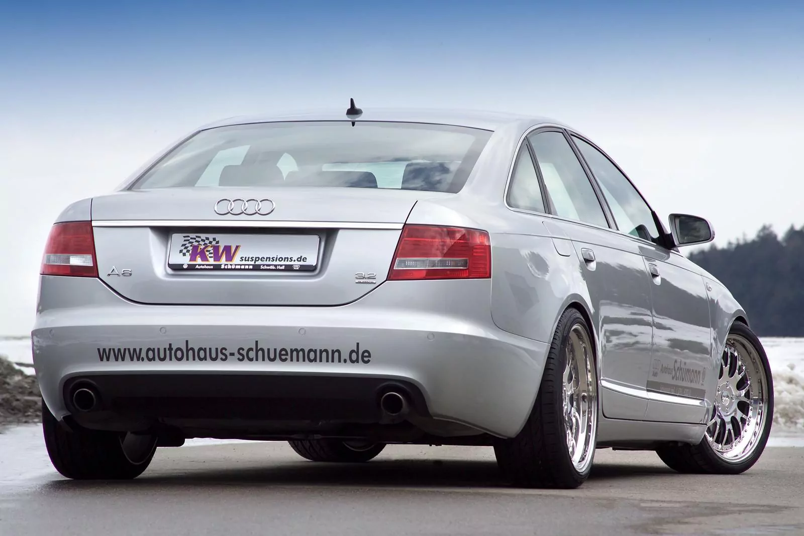 KW Gewindefahrwerk V1 inox AUDI A6 (4F) 4F2, C6 04/2004-08/2011