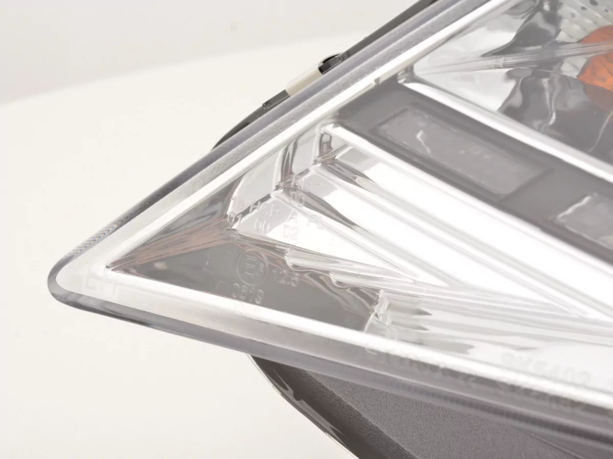 Scheinwerfer Set Daylight LED TFL-Optik Seat Ibiza 6J Bj. ab 2012 chrom